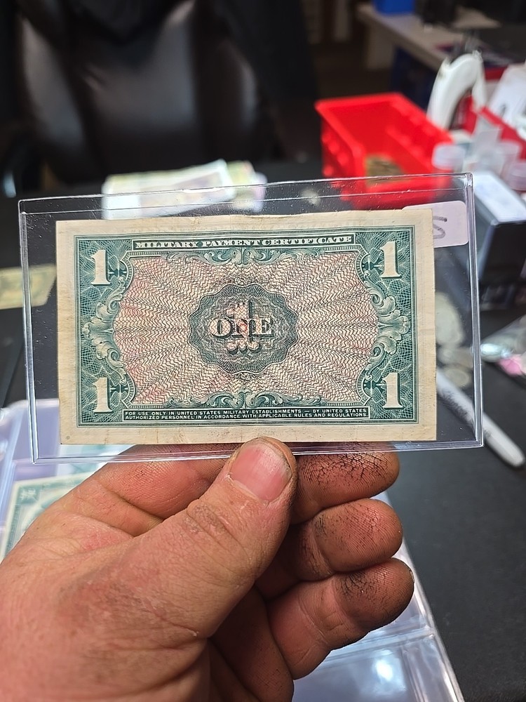 SERIES 611 U.S. ONE DOLLAR MPC - NICE CIRC. NOTE (#2)