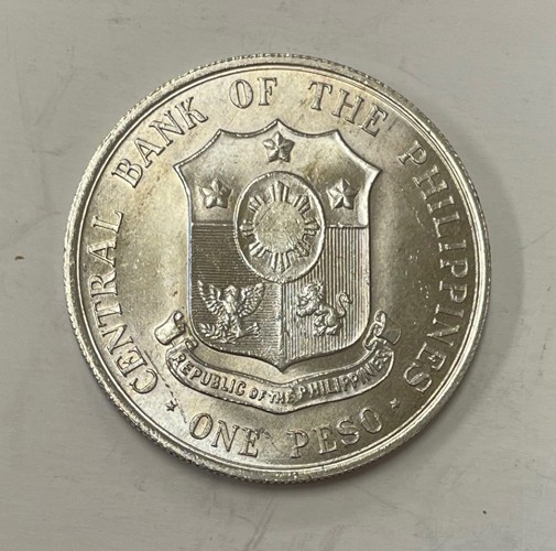 Philippines - 1964 Large Silver Peso - Popular