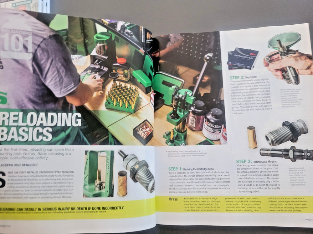 Reloading - Hodgdon 2026 Annual Manual - Reloading 101 -How To Reload - New Data