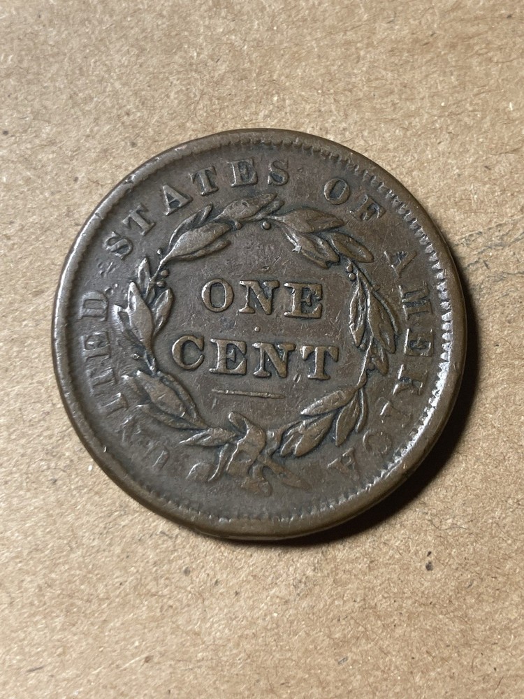 1838 Coronet Head Large Cent - As Shown! (#2020)