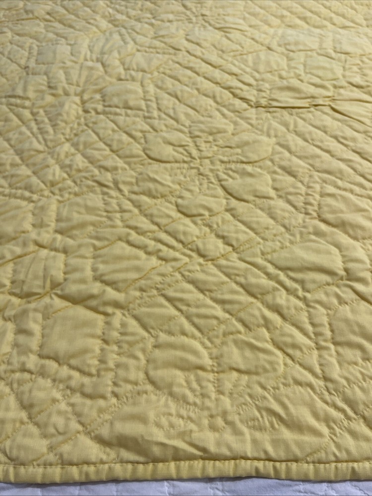 Vintage Quilt 6 Point Star Patchwork Handmade 65 x 80