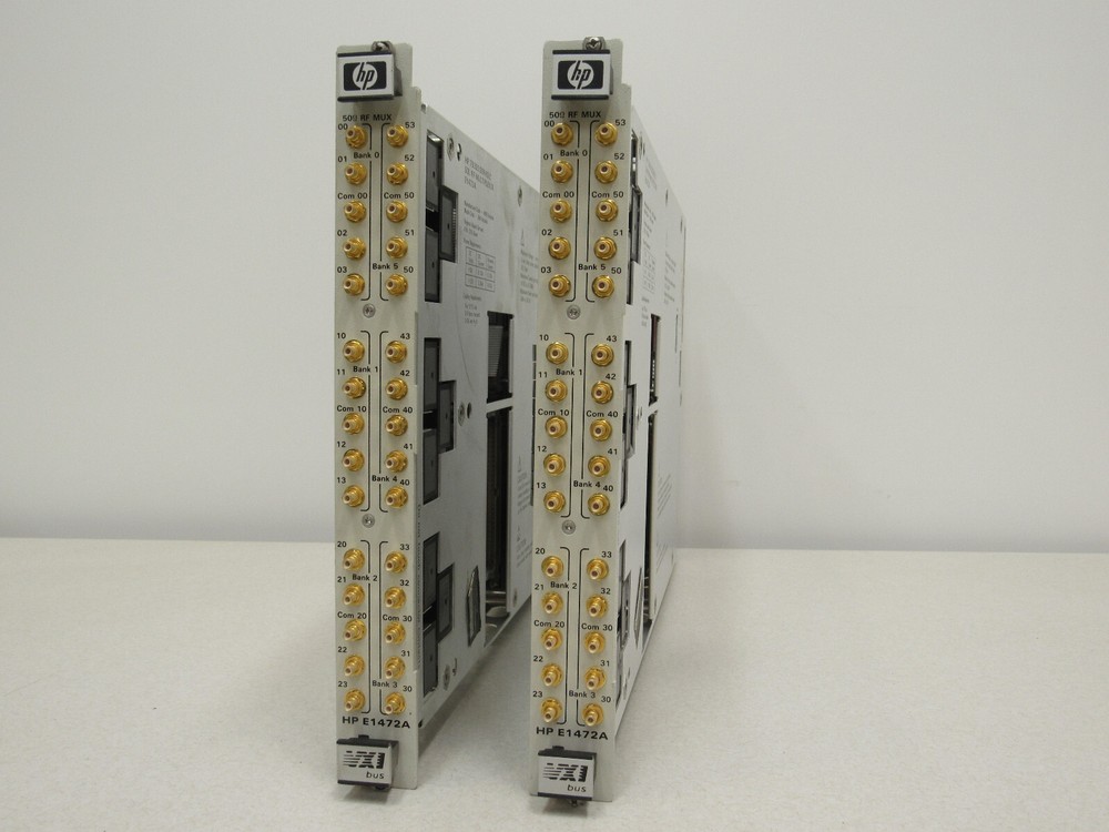 HP Agilent E1472A 50  ohm RF Multiplexer   VXI module