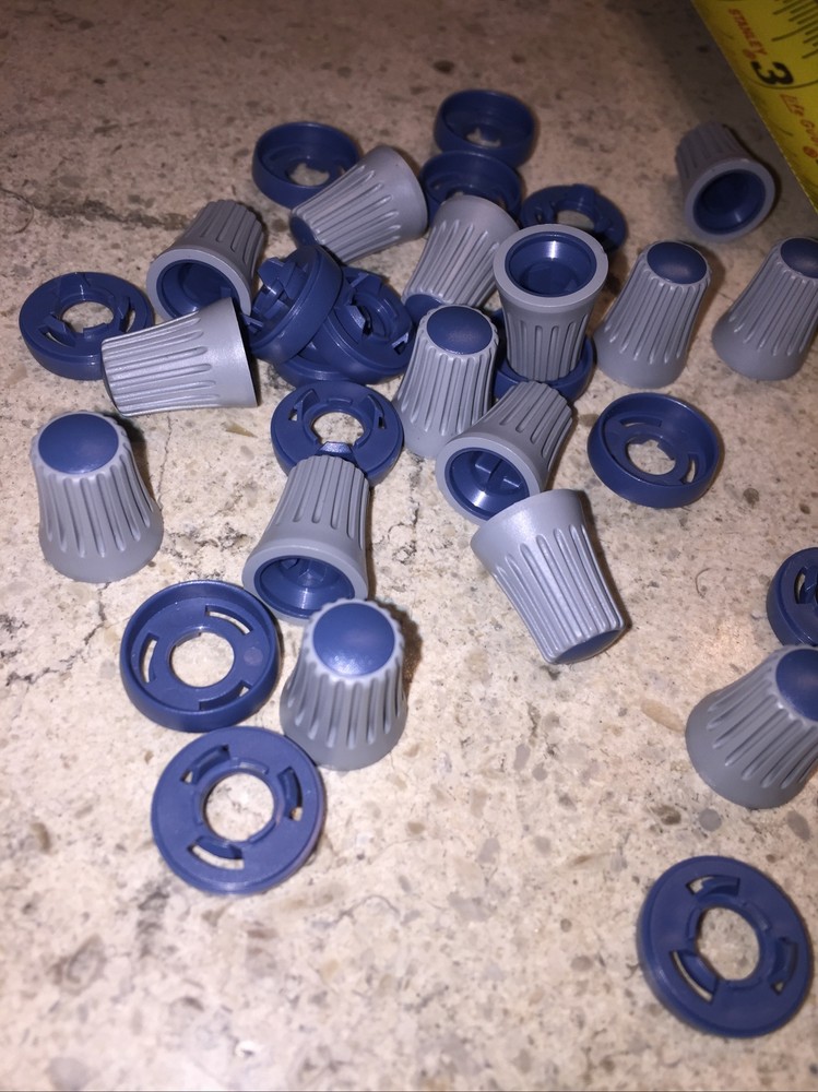 15 MACKIE Blue KNOBs REPLACEMENT PART PIECE MIXER