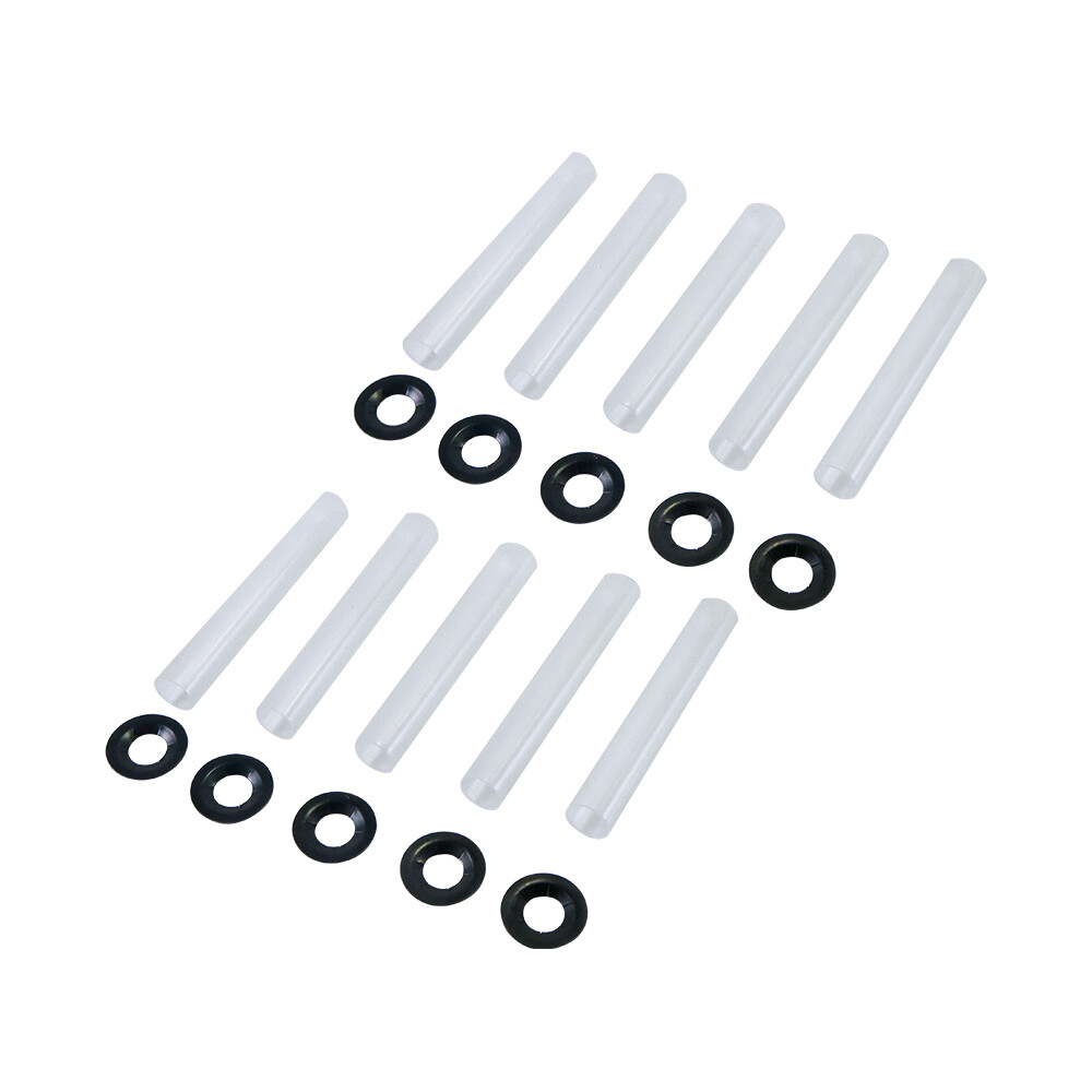 Noise Reduction Garage Door Hinge Fit For Roller Sleeves Set with Nuts (20pcs)