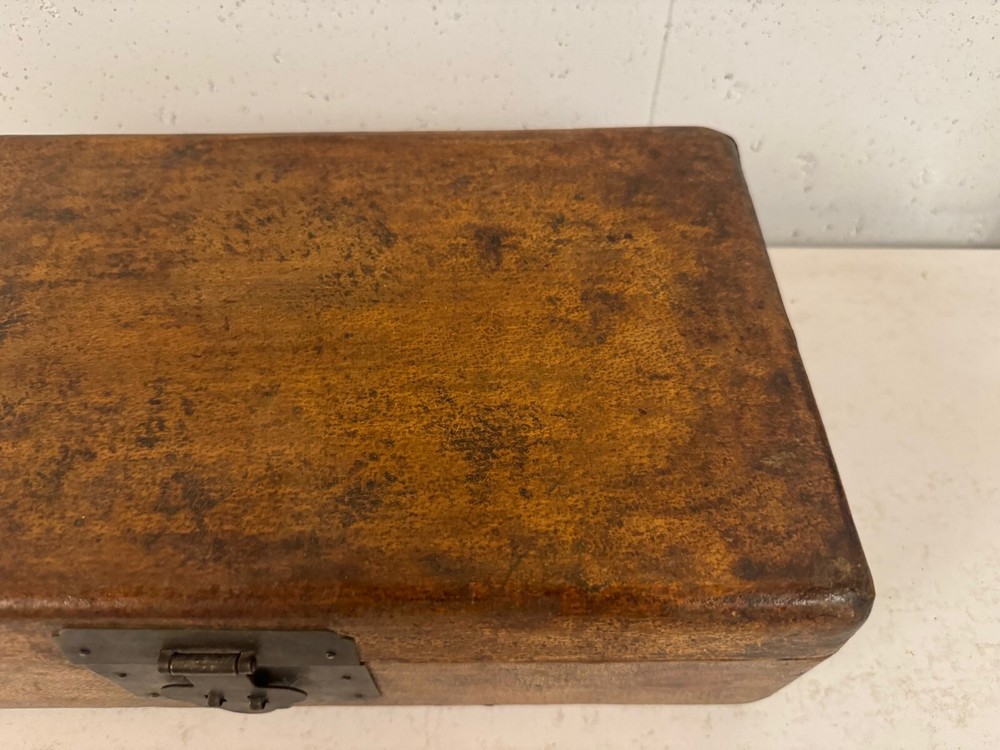 Vintage Possibly Antique Chinese Wood Rectangular Box