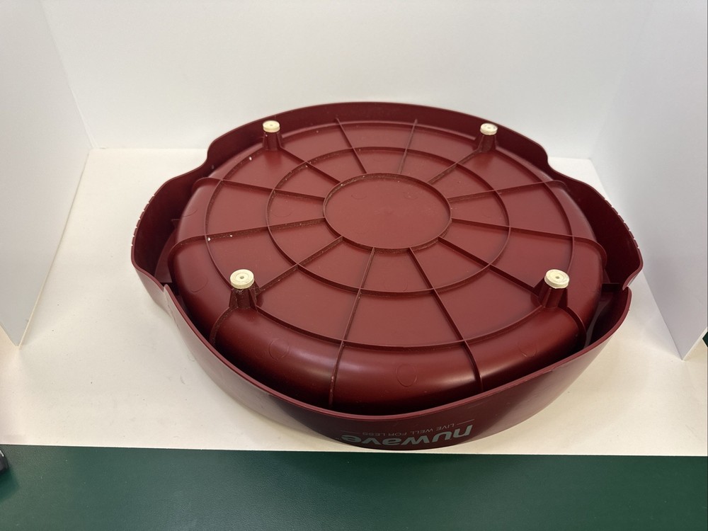Nuwave Pro Plus Infrared Oven Base Drip Pan and Rack Red Replacement Parts