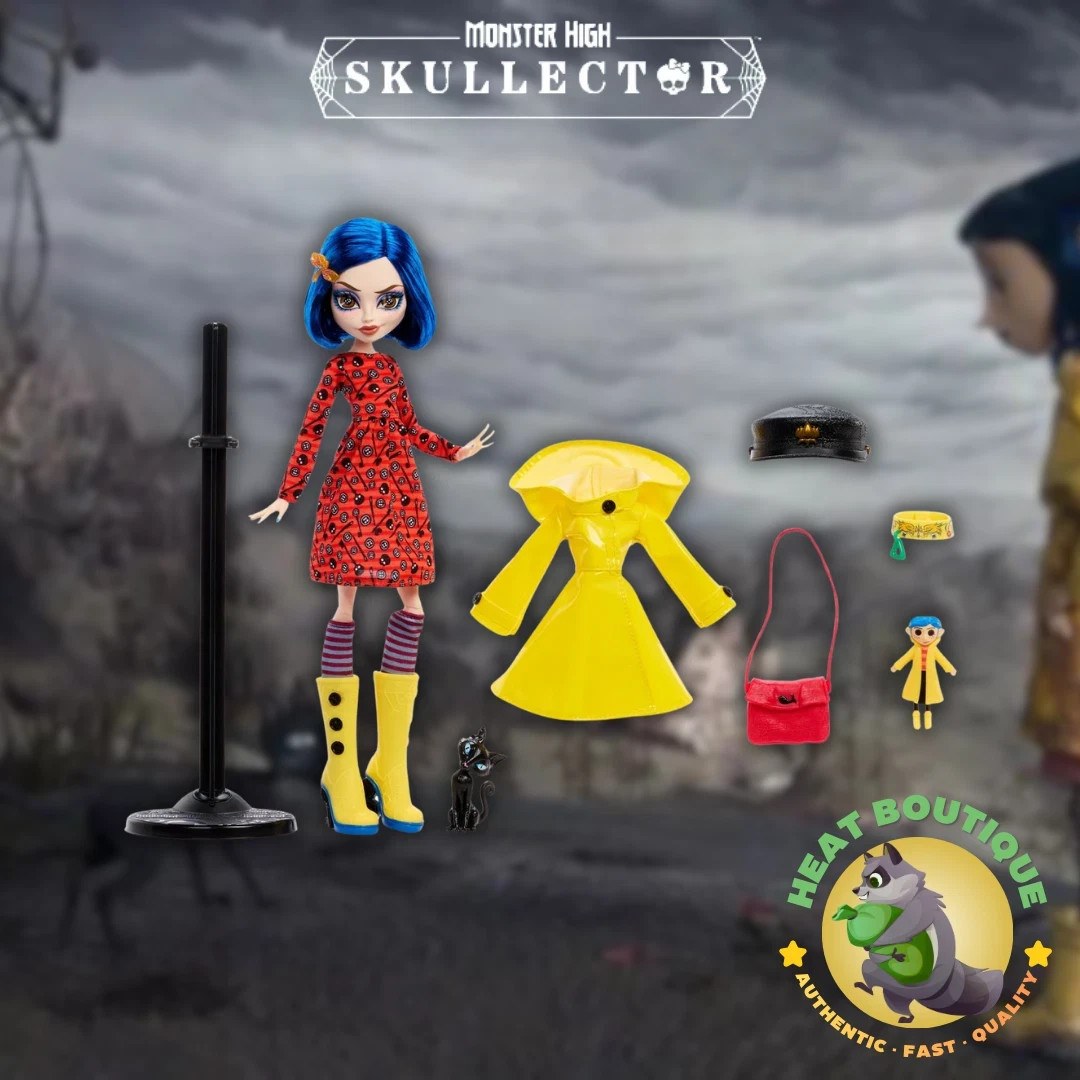 Monster High Skullector x LAIKA Coraline Doll Exclusive Limited SHIPS TOMORROW