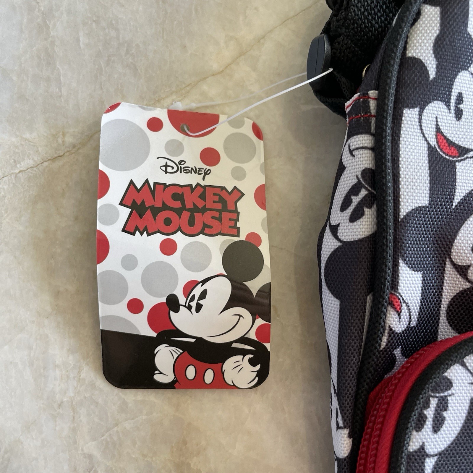 NWT Disney Mickey Mouse Crossbody Bag Adjustable Strap