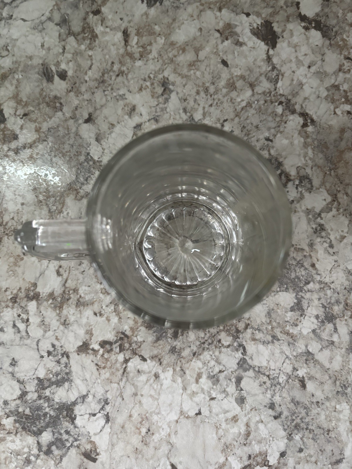 Rare German Beer Mug, Vintage Rothenberg Glass Mug W/Pewter Pronlein Emblem