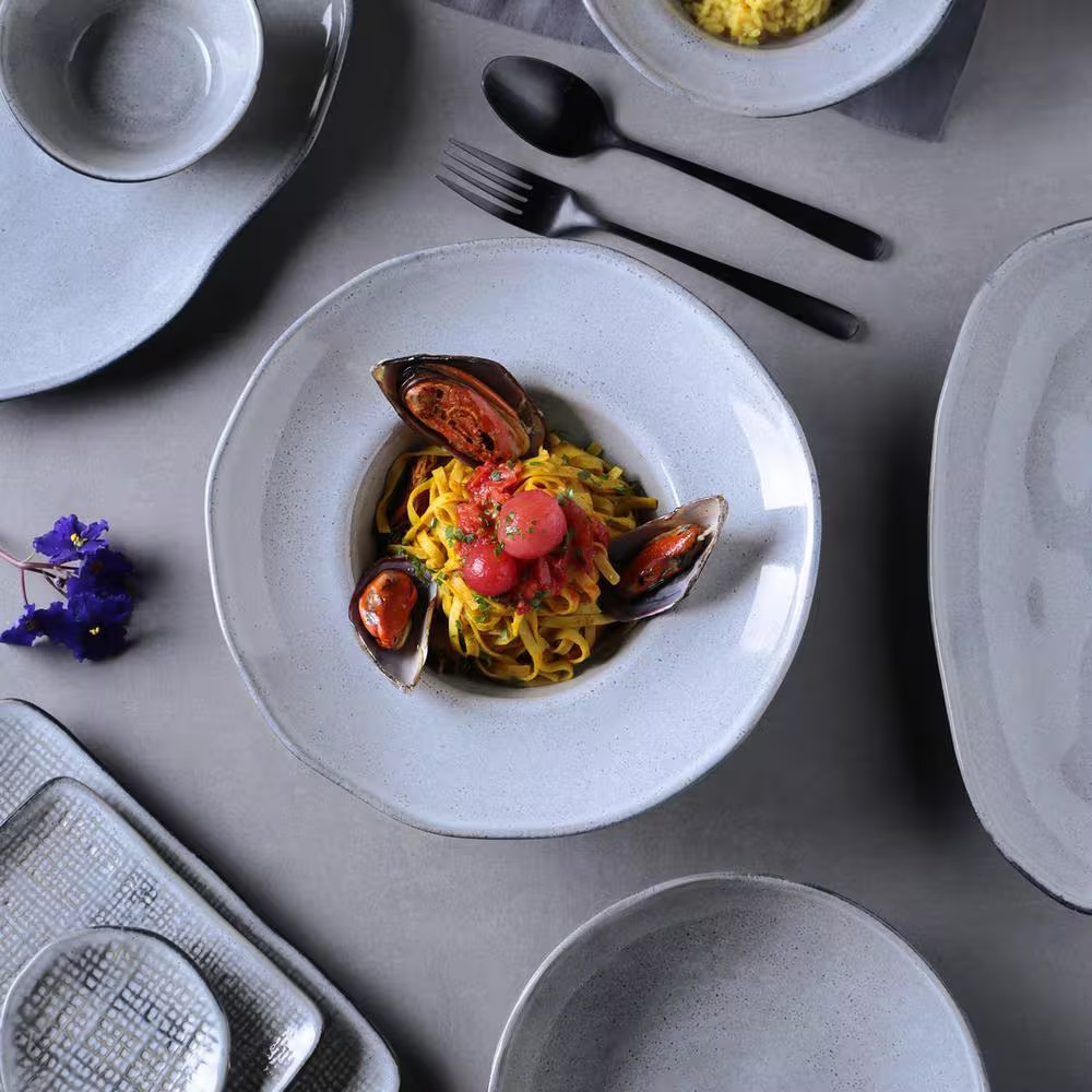 Stoneware 6-Piece Ramekin Juta Dust Set