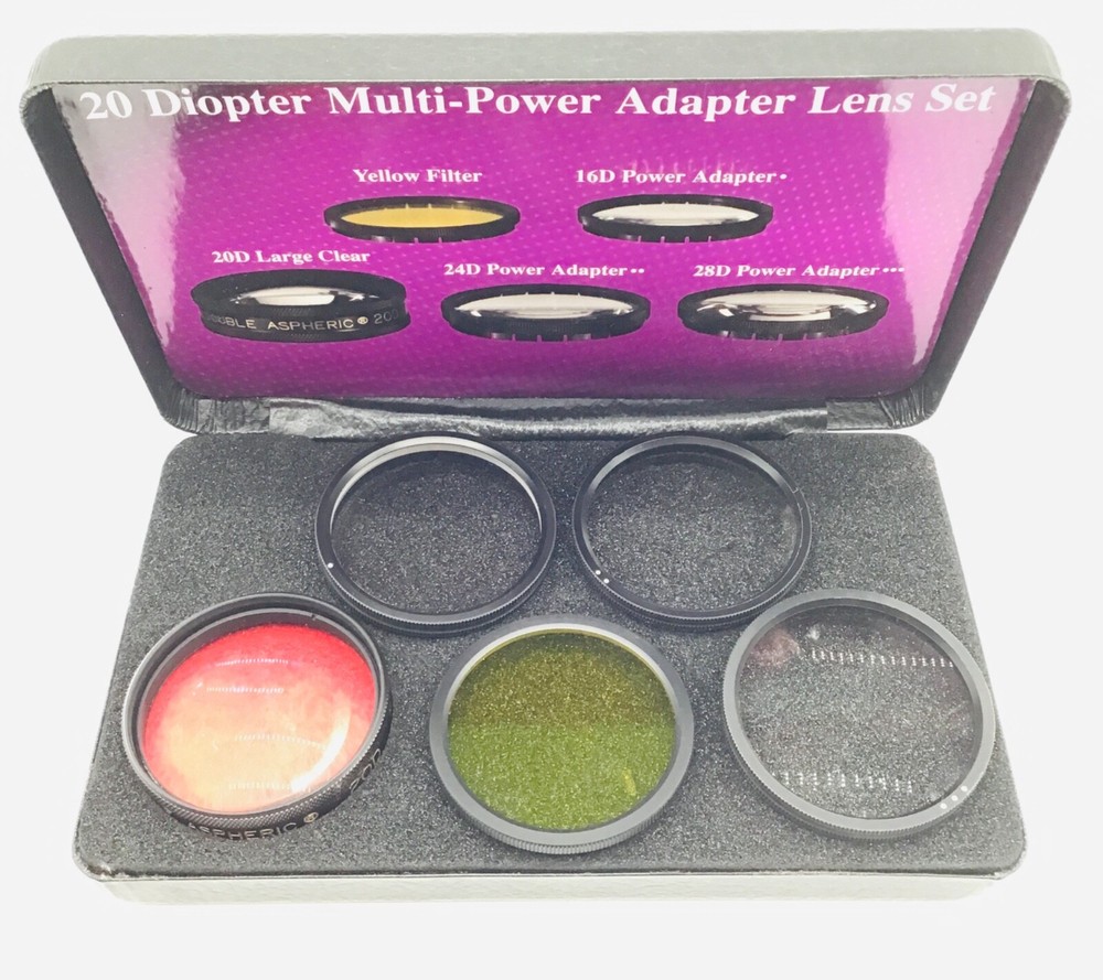 Volk Multi-Power Adapter Lens Set for Ophthalmoscopy