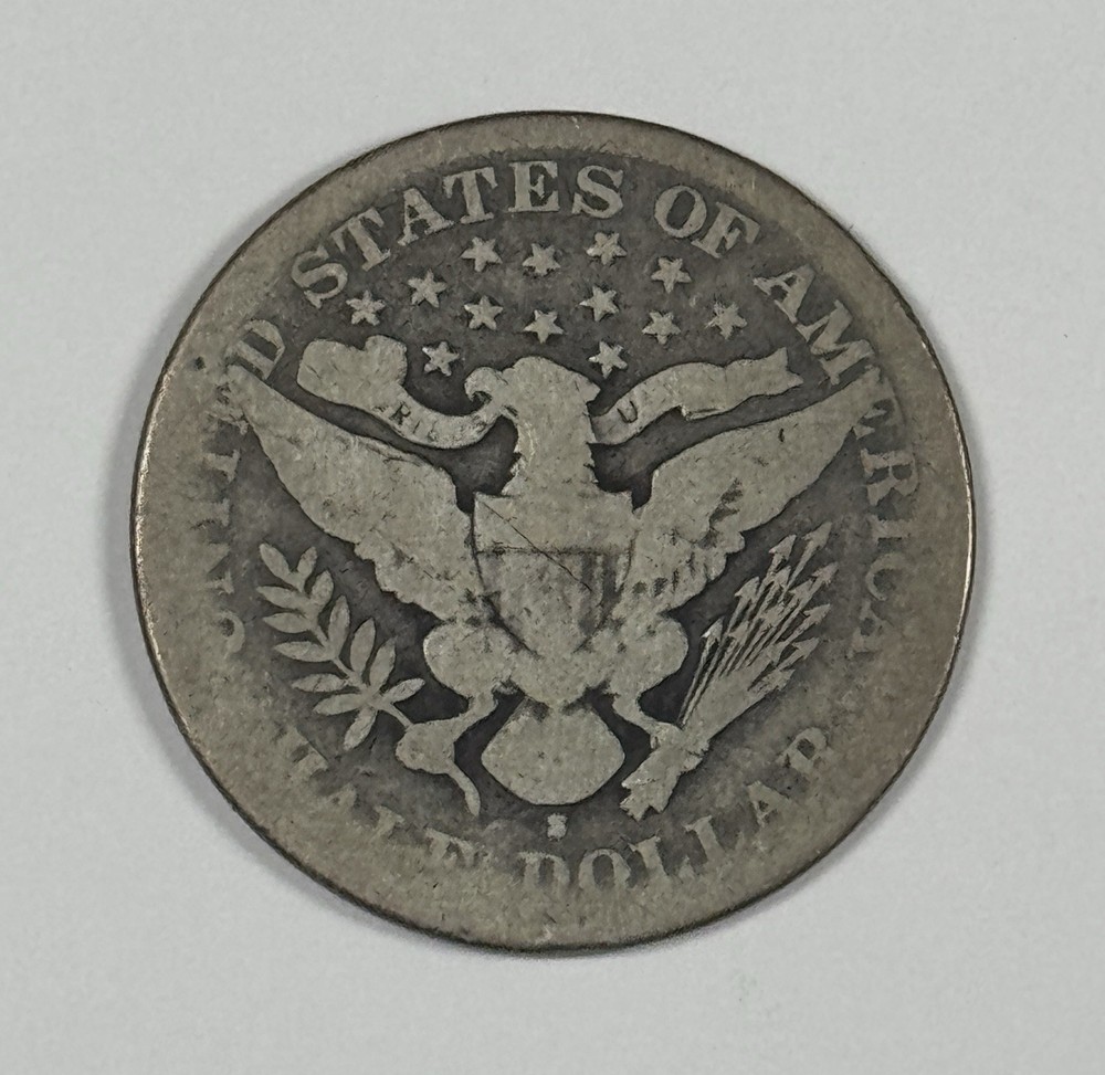 1893-S BARBER HALF DOLLAR GOOD