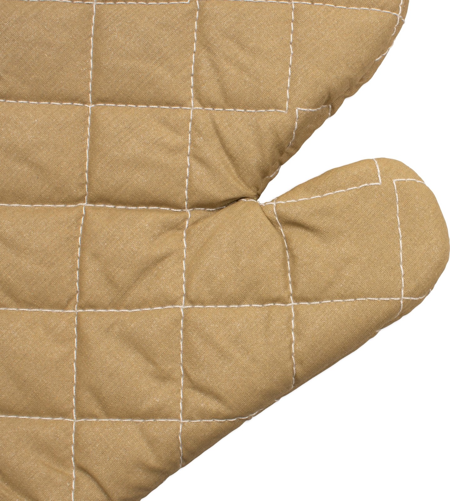 San Jamar 811TG17 BesTan Temperature Protection Oven Mitt, 17" Length, Tan