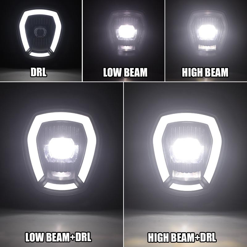 LED Headlight Assembly High Low Beam + DRL Lamp For Honda Navi NVA110B 2016-2021