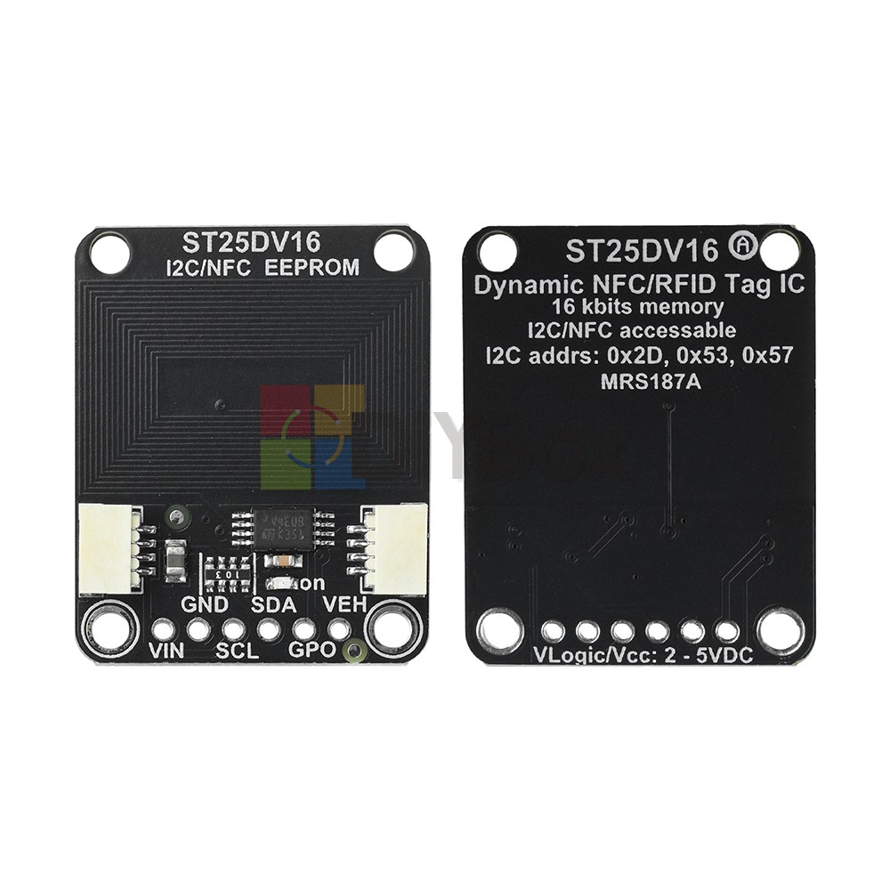 ST25DV16K I2C RFID Dynamic Tag Module RF Module Compatible with STEMMA QT/Qwiic