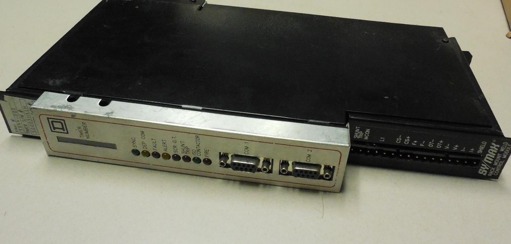 Square D SY/MAX 8994-SYS80 Rack Mount Weld Control Module Used (I3)