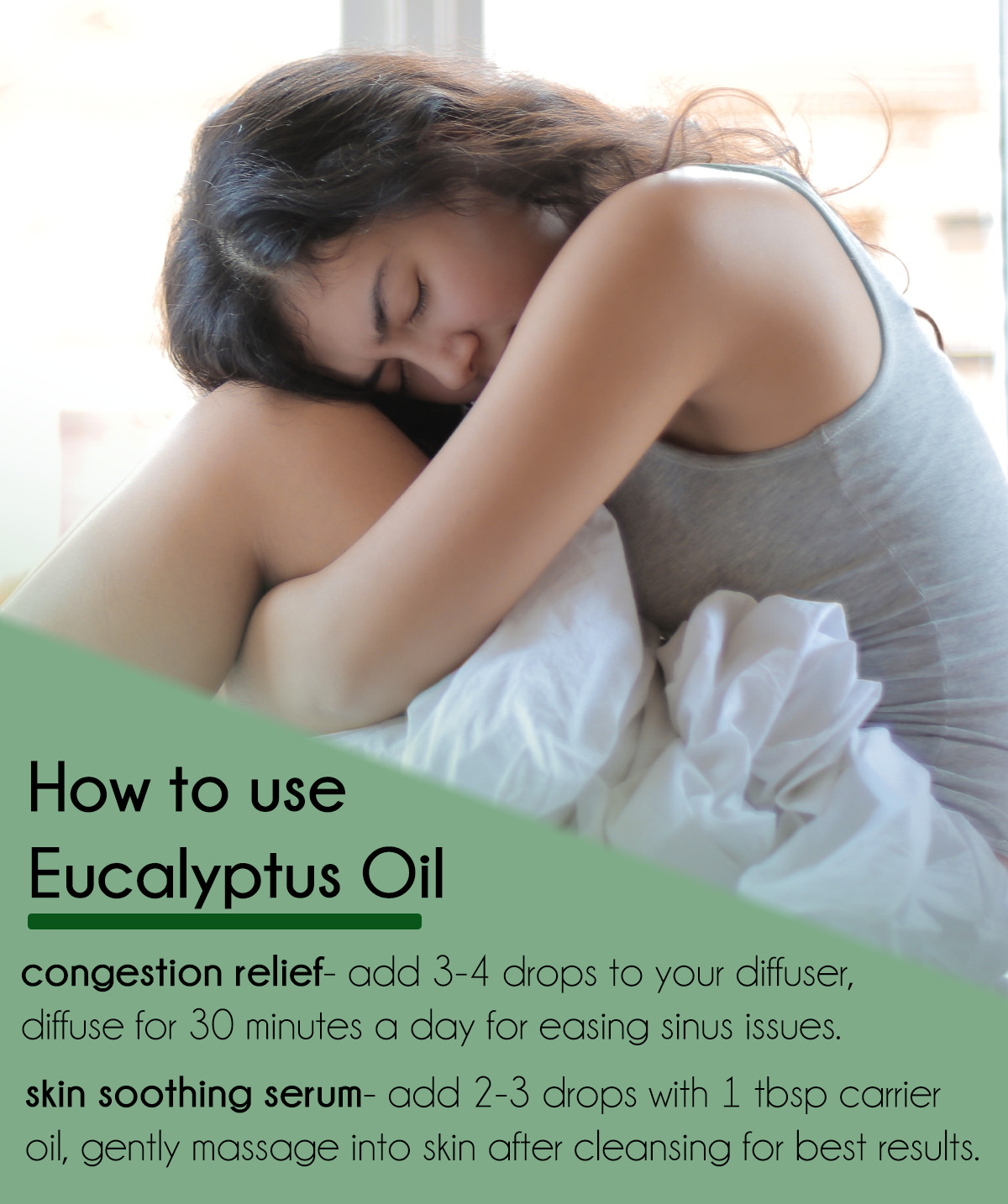4 fl oz Eucalyptus Globulus Essential Oil Pure All Natural with 3 Free Droppers