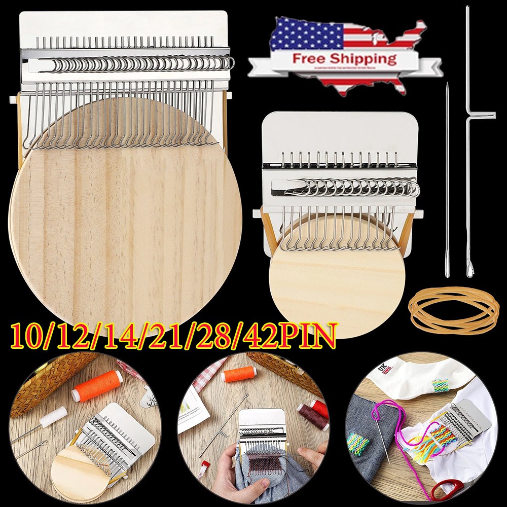 Small Loom Speedweve Type Weave Tool,Darning Loom Quickly Mini Mending ConveniJQ