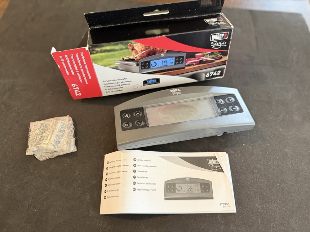 weber digital thermometer