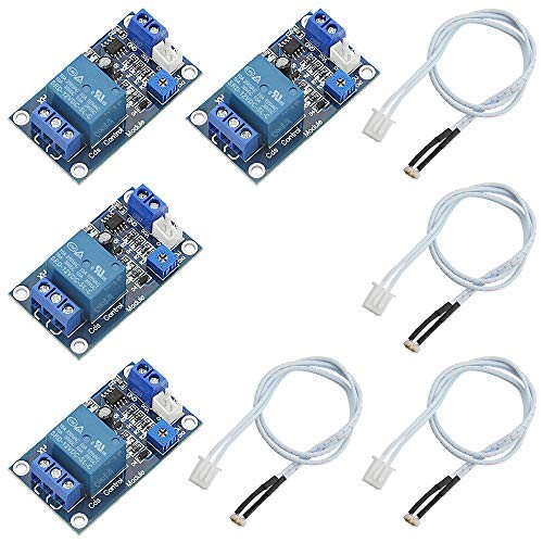 4Pcs XH-M131 Light Automatic Control Module 12V Light Control Relay Light