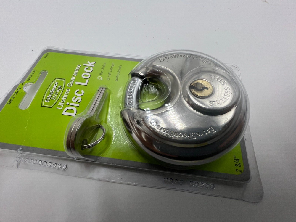 (Qty 6) Extra Space Storage Locker Disc Lock ES-670 2-3/4"