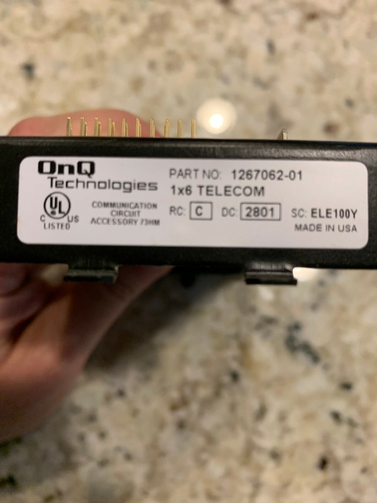 OnQ 1X6 Telecom Module