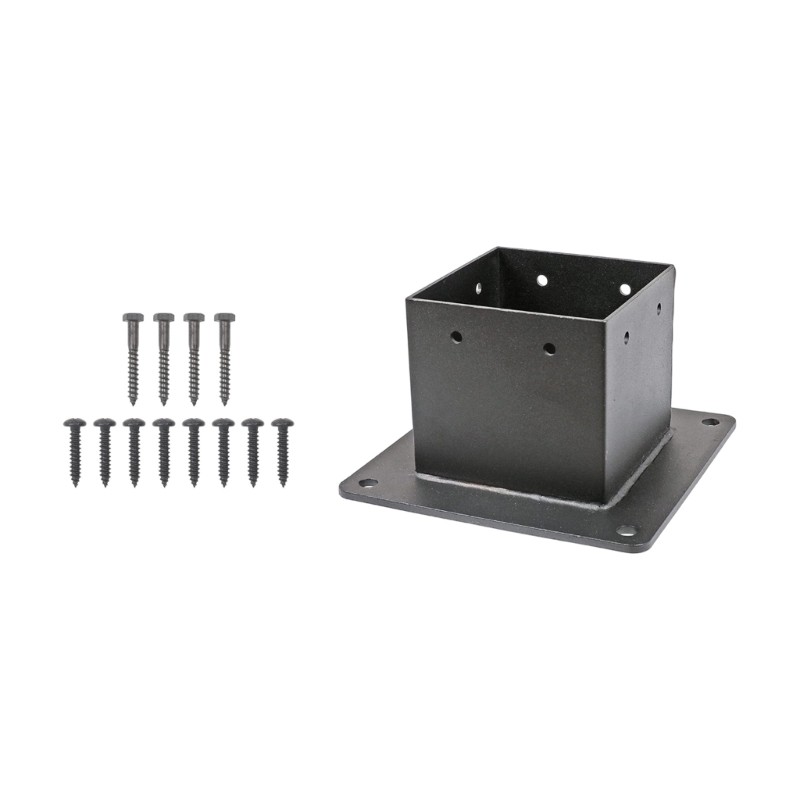 Metal Post Brackets For Outdoor Pergolas Deck Railing Stable Construction