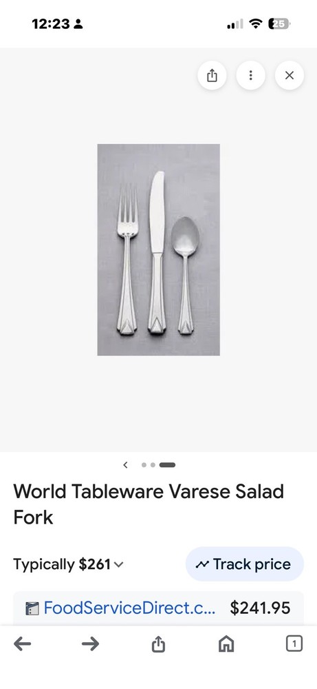 World International 18/10 Silverware