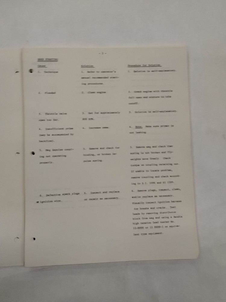 Textron Lycoming Reciprocating Engine Trouble Shooting Guide-Original