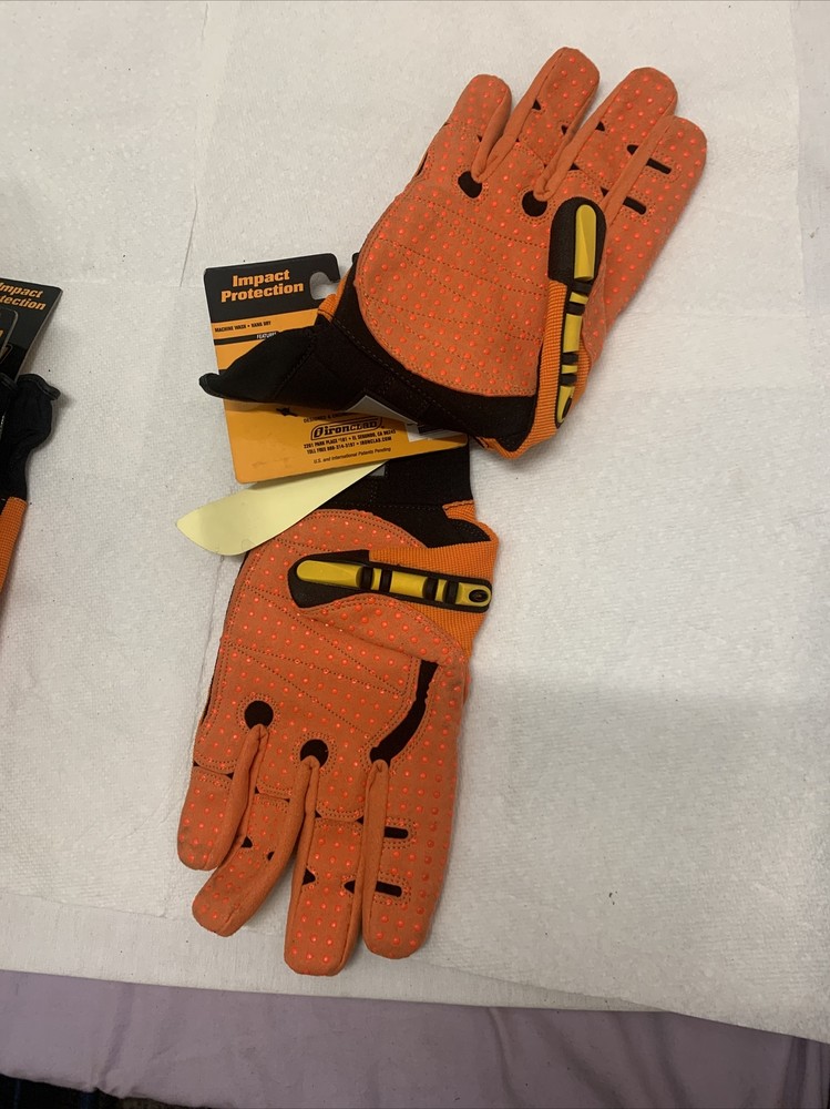 Kong Gloves Ironclad SDX2-03 Medium Orange Work Gloves