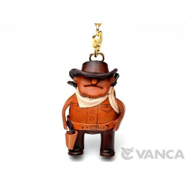 Cowboy Leather Keychain(L)