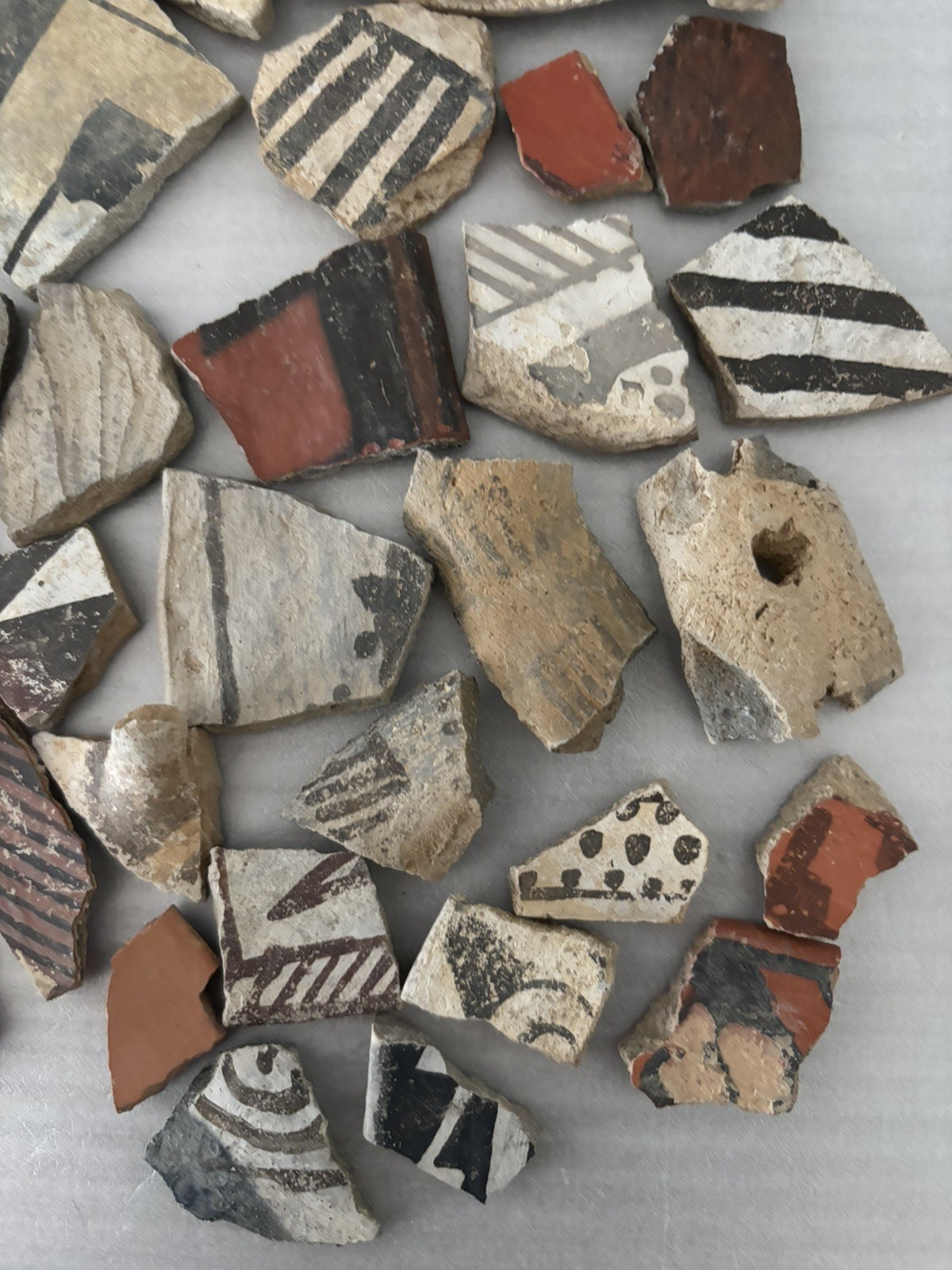 Ancient Anasazi Native American Pottery Shards Arizona L10-F FREE SHIP