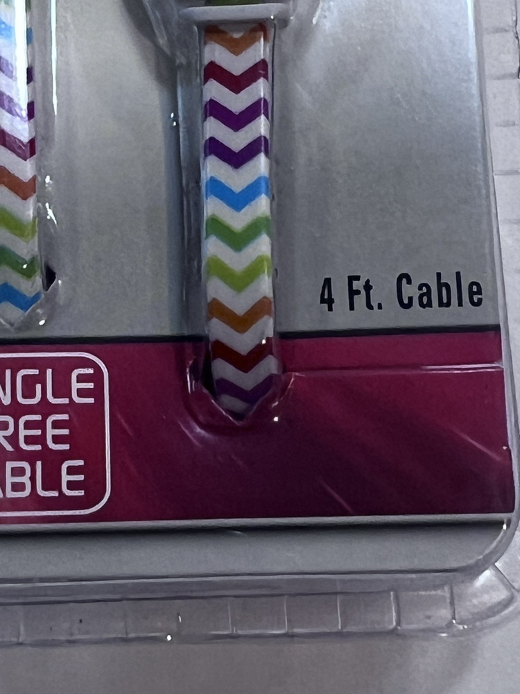 Wireless Gear Sync & Charge Cables 4ft For Use with Micro USB Devices