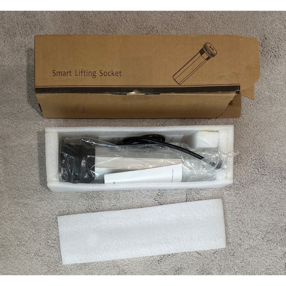 Zeshan Electric Smart Lifting Desktop Socket New Open Box