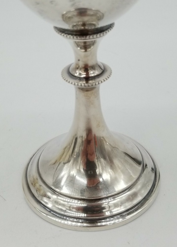 EARLY WHITING STERLING SILVER GOBLET / CHALICE
