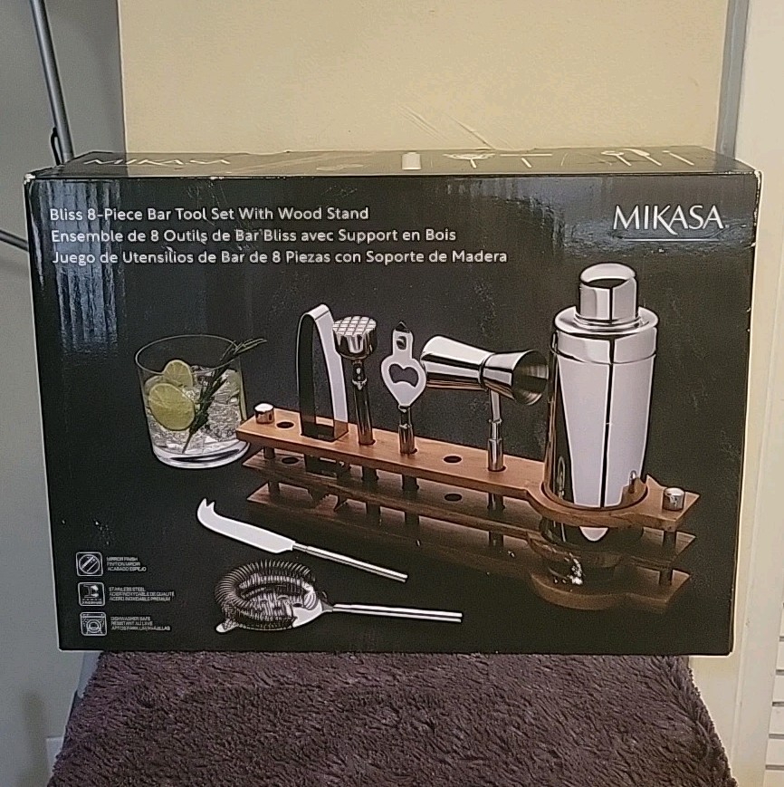 Mikasa Bliss 8 Piece Bar Set