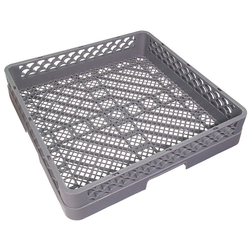 CRESTWARE RBFS Flatware Rack,19 1/2" L,Gray 38EV95