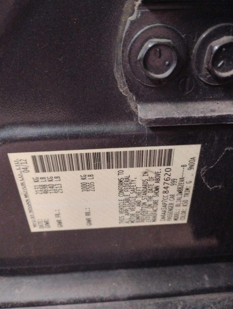 Spindle Knuckle Front NISSAN MAXIMA Right 09-23