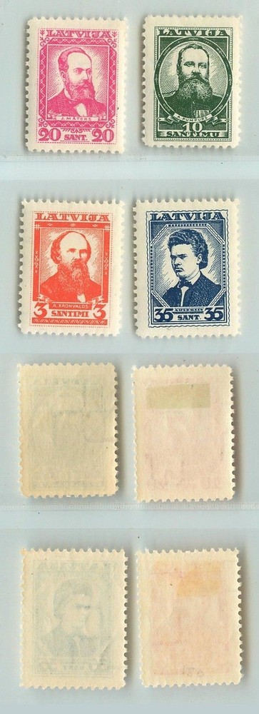 Latvia 🇱🇻 1936 SC 180-183 mint . rt3043
