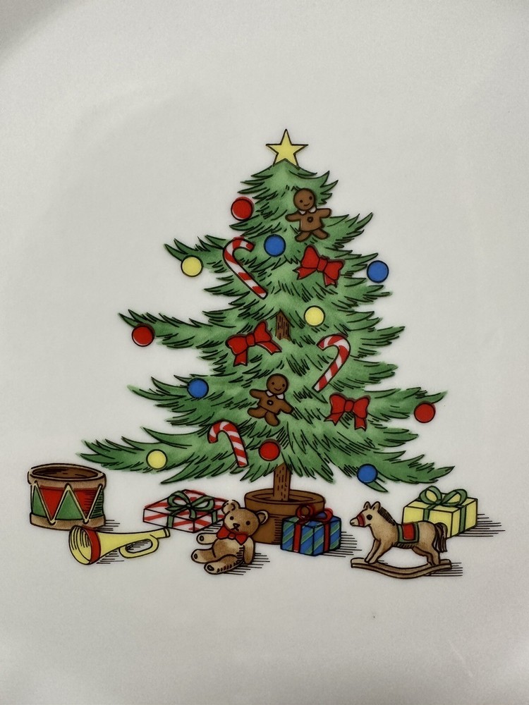 11” Christmas Tree Platter by Fairwinds
