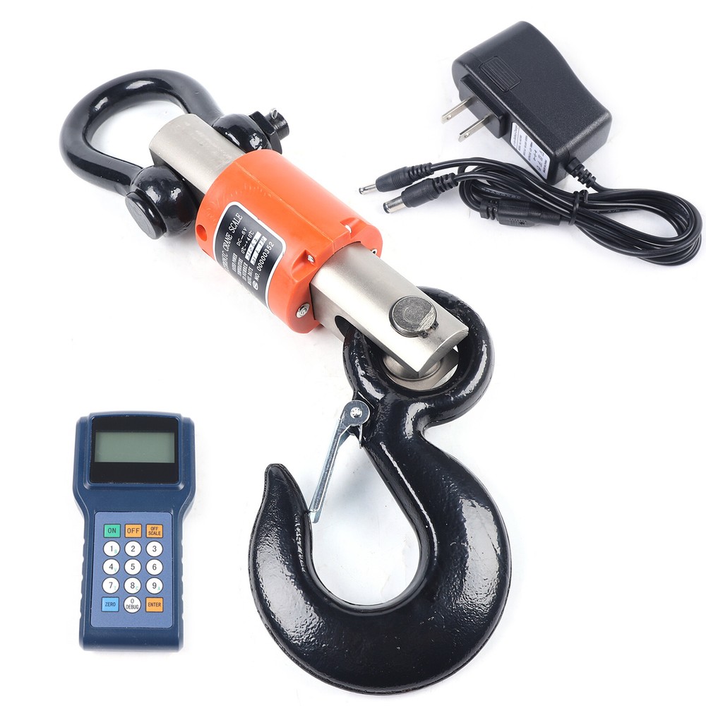 10 Ton Digital Electronic Hanging Crane Scale Wireless Remote Control with Meter
