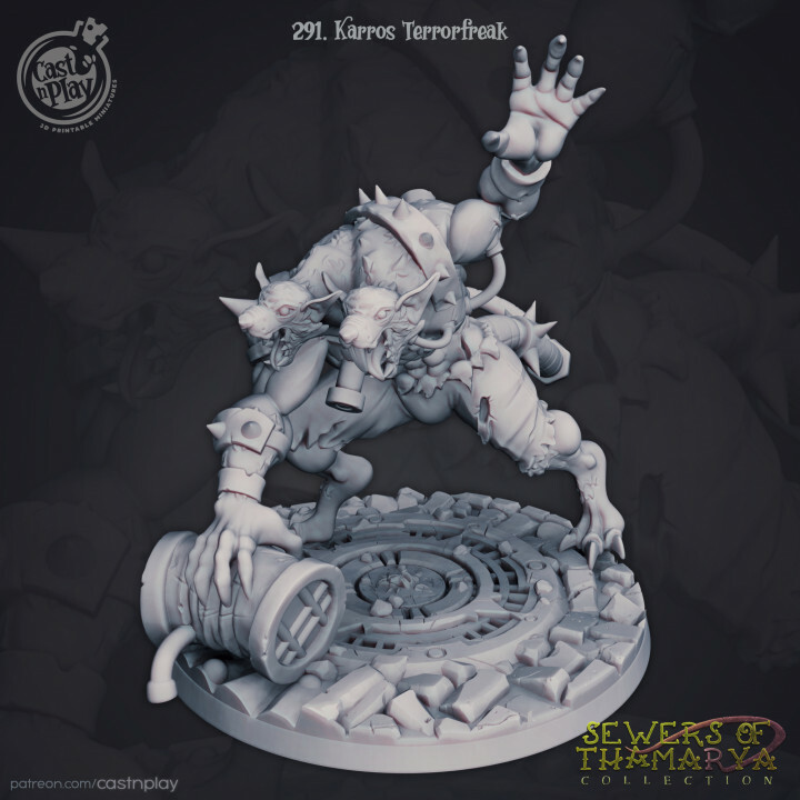 Karros Terrorfreak Miniature | D&D DnD |
