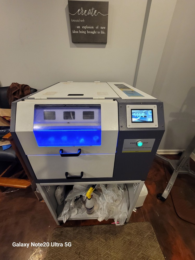 dtg print machine, press, pre treat machine