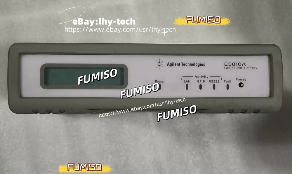Agilent Keysight E5810A LAN GPIB Gateway Network Device (CWT44)&lhy