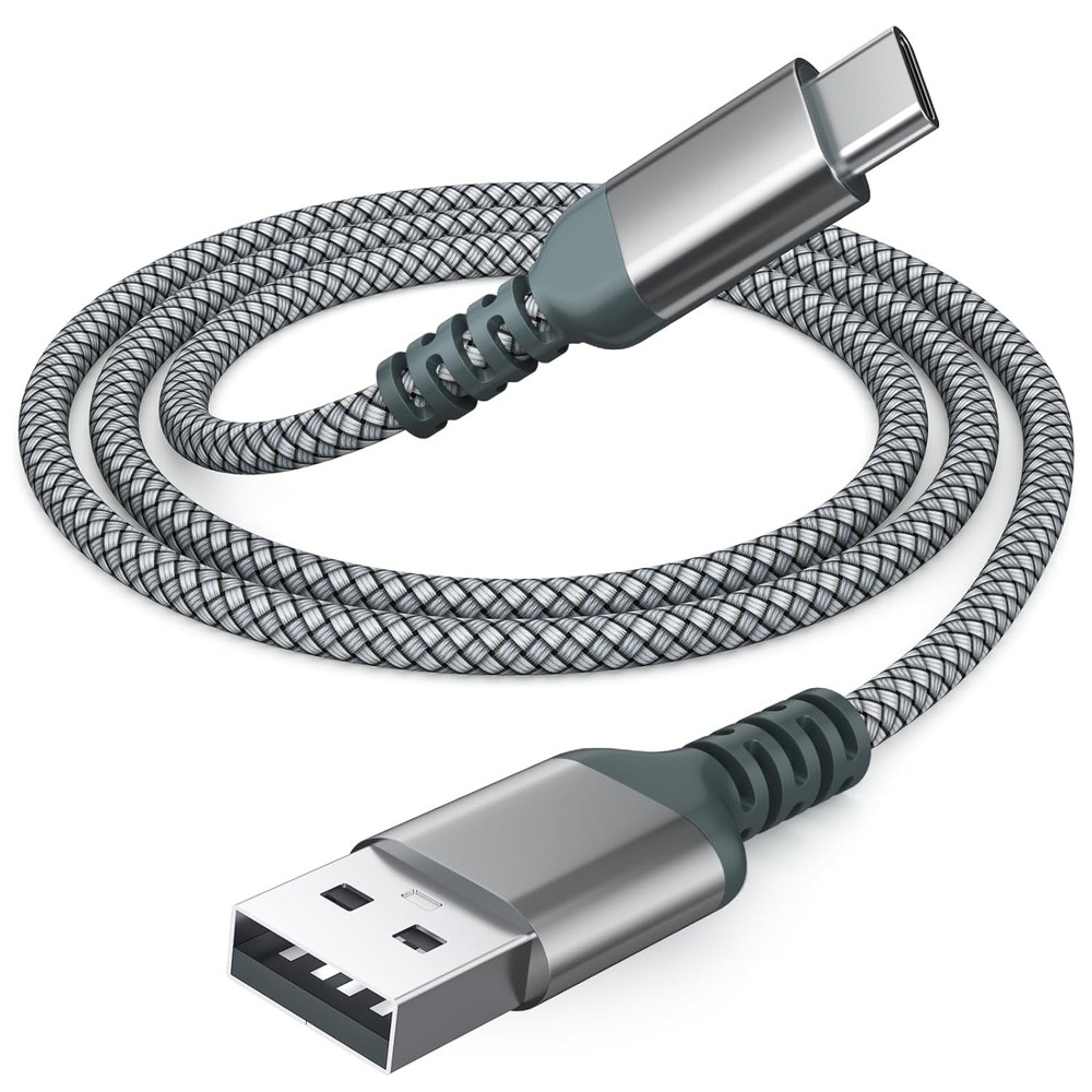 USB to C Cable, Car Carplay Fast Charging Type C Cable 4Ft, Gray