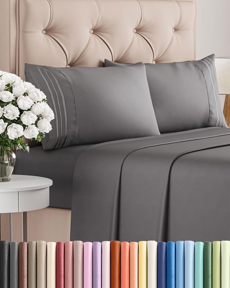 Queen Size Cooling Bed Sheet Set