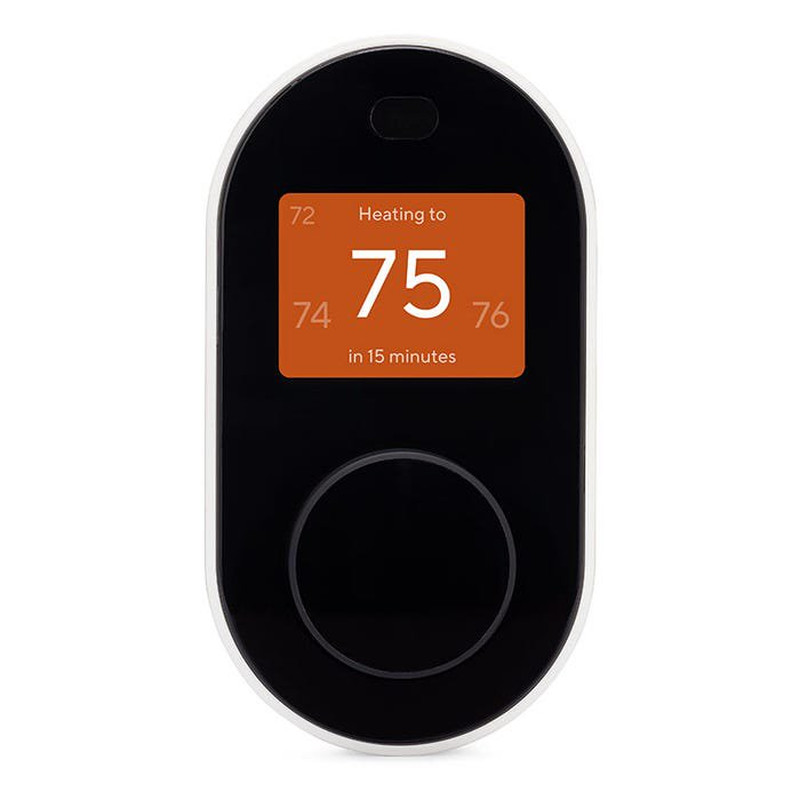 SMART WIFI THERMOSTAT for Home with App Control, Black