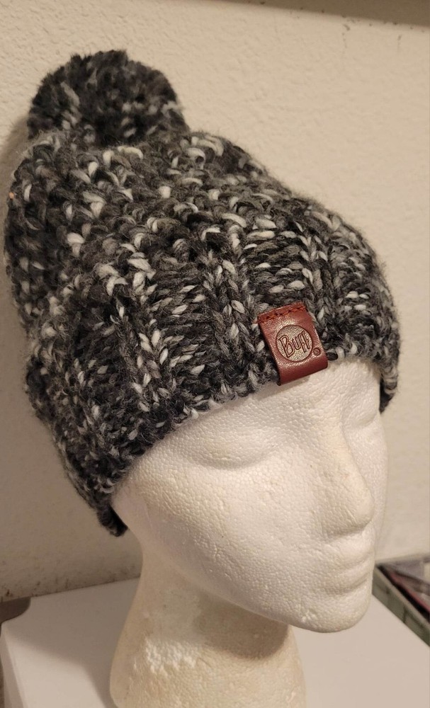 Buff Knitted and Fleece Hat