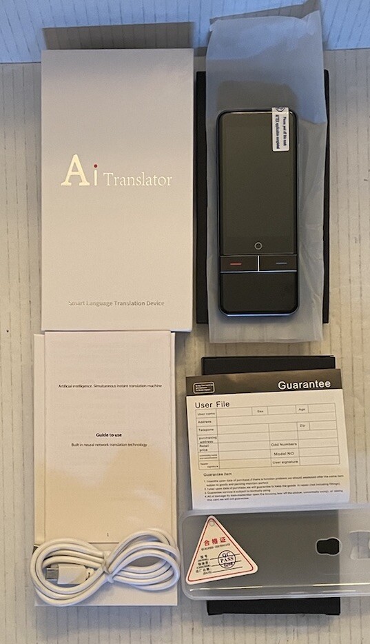 Handheld Translator