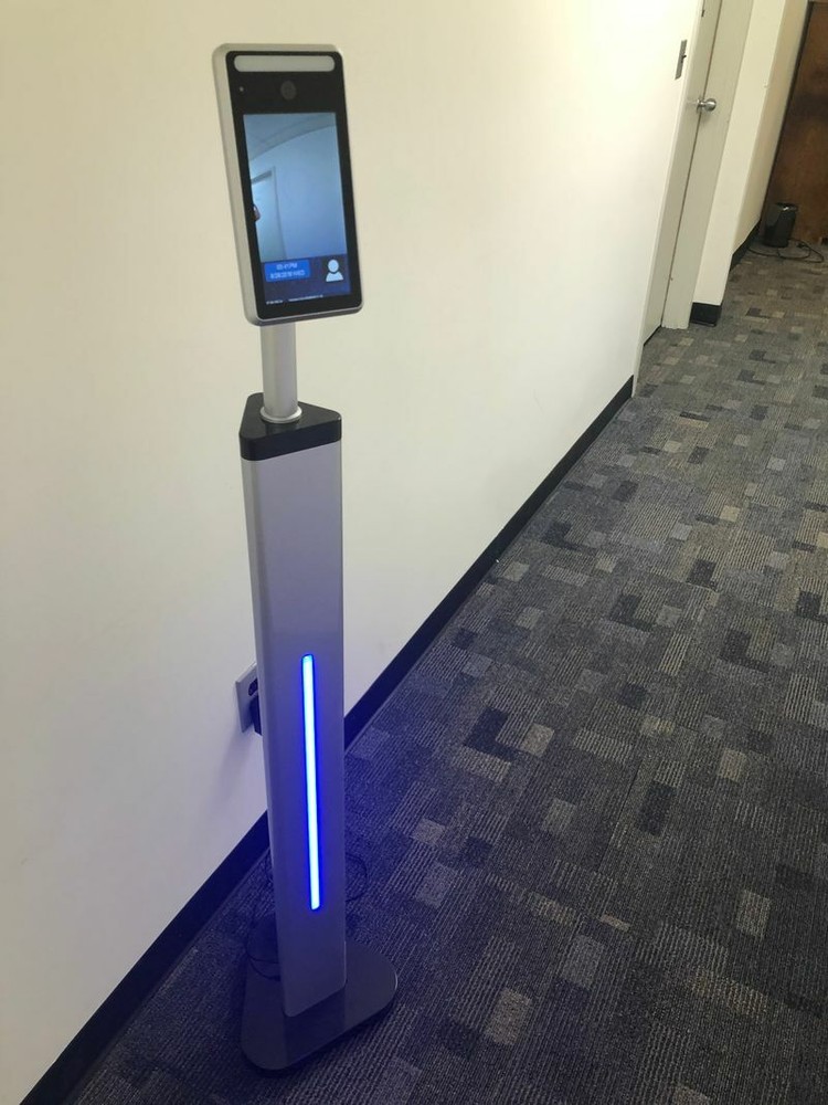 RICHTECH AATSS-V2 Face Recognition Touchless Temperature Kiosk Access Control